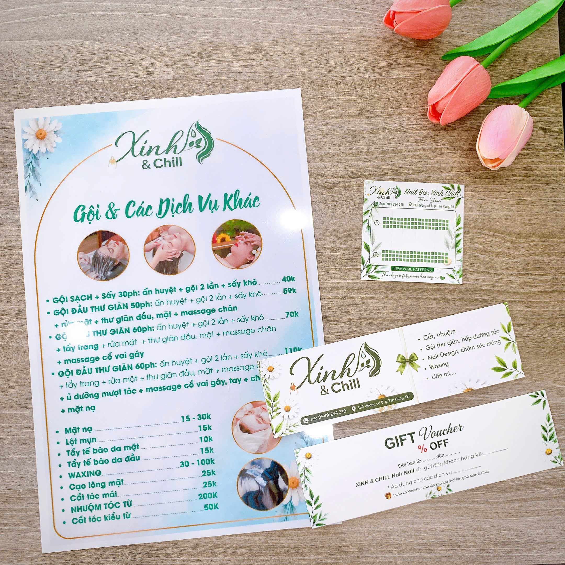 IN COMBO MENU - VOUCHER - CARD
